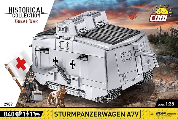 Bausatz - Sturmpanzerwagen A7V Bausatz - Sturmpanzerwagen A7V