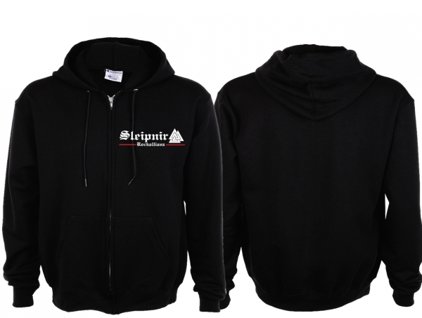 Kapuzenjacke - Sleipnir - Rockallianz - Motiv 1 - schwarz Kapuzenjacke - Sleipnir - Rockallianz - Motiv 1 - schwarz