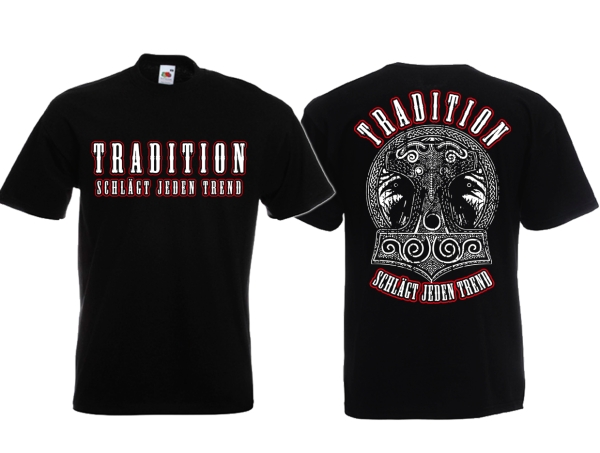 T-Hemd - Tradition schlägt jeden Trend - Thors Hammer T-Hemd - Tradition schlägt jeden Trend - Thors Hammer