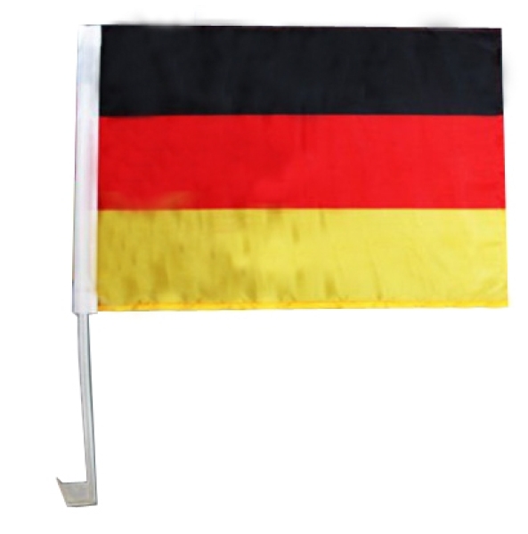 Autofahne - schwarz-rot-gold Autofahne - schwarz-rot-gold