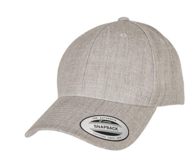 Cap - Snapback - Classic - heather grey Cap - Snapback - Classic - heather grey