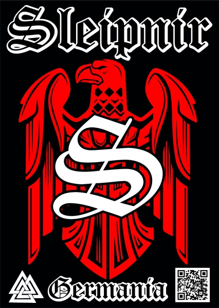 Sleipnir - Germania - Aufkleber Paket 50 Stück Sleipnir - Germania - Aufkleber Paket 50 Stück