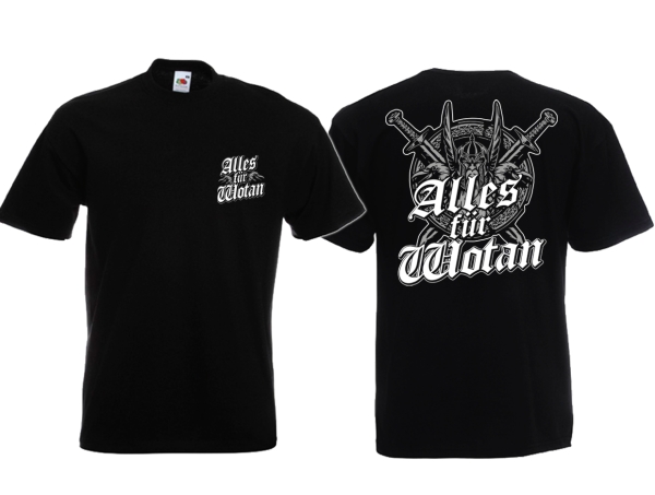 Frauen T-Shirt - Alles für Wotan - Motiv 2 Frauen T-Shirt - Alles für Wotan - Motiv 2