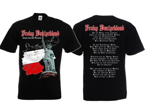 Frauen T-Shirt - Freies Deutschland - #stolzmonat - schwarz Frauen T-Shirt - Freies Deutschland - #stolzmonat - schwarz