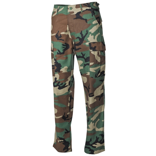 BDU Hose - Kampfhose MFH - Rip Stop - woodland BDU Hose - Kampfhose MFH - Rip Stop - woodland