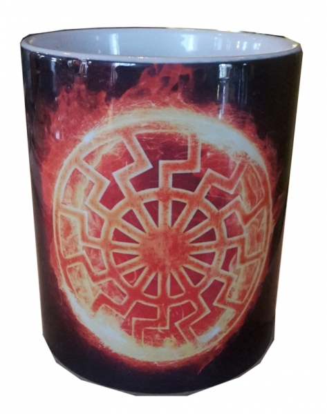 Tasse - Schwarze Sonne - brennend Tasse - Schwarze Sonne - brennend