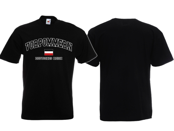 Frauen T-Shirt - College Stil Deutsches Reich - Vorpommern Frauen T-Shirt - College Stil Deutsches Reich - Vorpommern