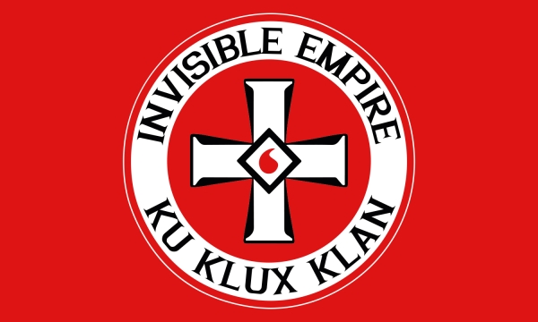Fahne - KKK - Invisible Empire - Neuauflage Fahne - KKK - Invisible Empire - Neuauflage