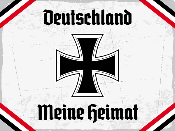 Holzschild - 12x18cm - Deutschland meine Heimat - Motiv 5 Holzschild - 12x18cm - Deutschland meine Heimat - Motiv 5