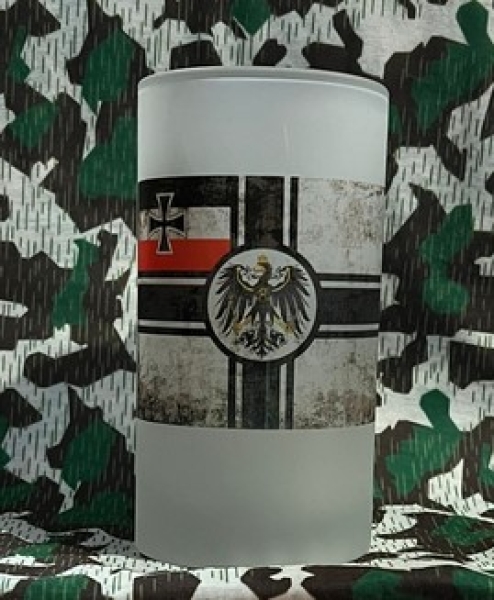 Glaskrug KM - Reichskriegsflagge Glaskrug KM - Reichskriegsflagge