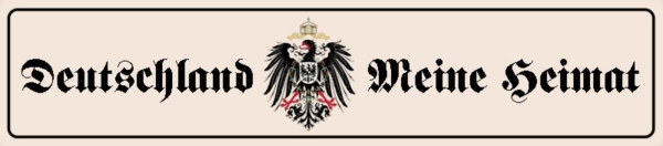 Blechschild - 10x45cm - Deutschland meine Heimat Blechschild - 10x45cm - Deutschland meine Heimat
