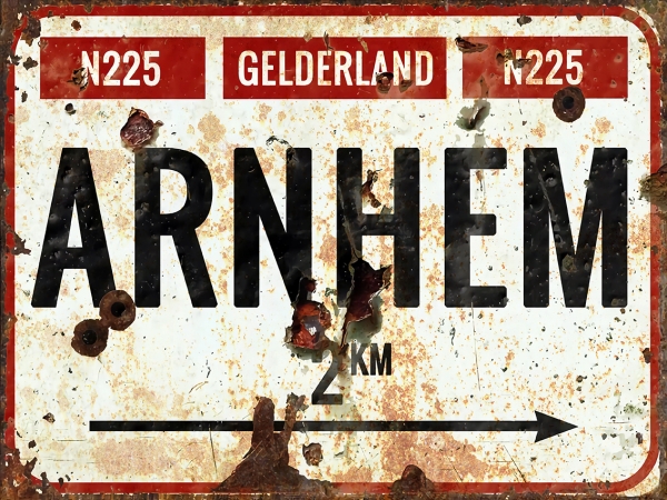 Blechschild - 20x30cm - Arnheim / Arnhem Blechschild - 20x30cm - Arnheim / Arnhem