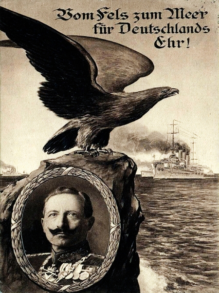 Blechschild - 20x30cm - Vom Fels zum Meer für Deutschlands Ehr! Blechschild - 20x30cm - Vom Fels zum Meer für Deutschlands Ehr!