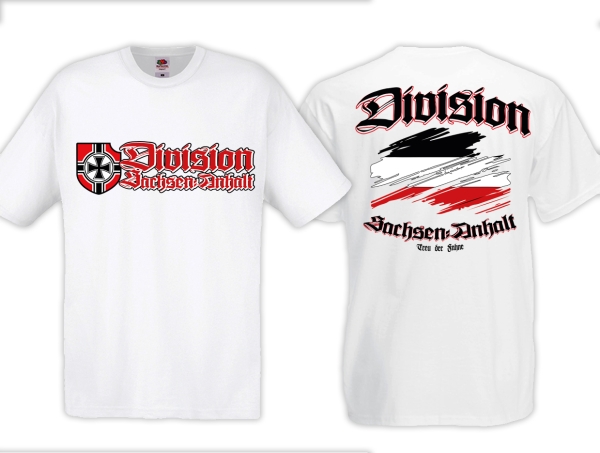 Frauen T-Shirt - Division Sachsen Anhalt - weiß Frauen T-Shirt - Division Sachsen Anhalt - weiß