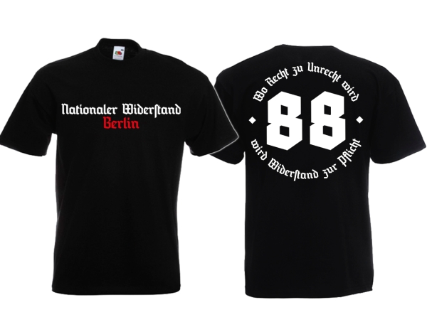 Frauen T-Shirt - Nationaler Widerstand - Berlin Frauen T-Shirt - Nationaler Widerstand - Berlin