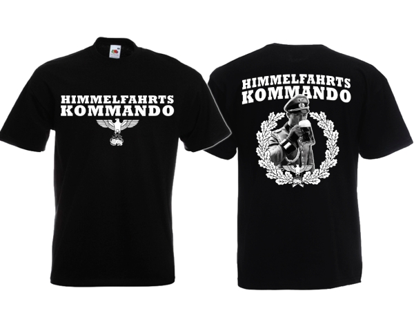 T-Hemd - Männertag - Himmelfahrts-Kommando - schwarz T-Hemd - Männertag - Himmelfahrts-Kommando - schwarz