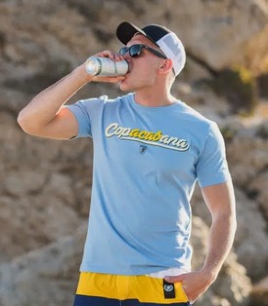 PG Wear - T-Shirt - “Surfer” Blau ()