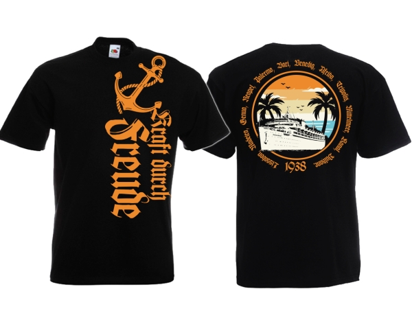 T-Hemd - Kraft durch Freude - Reisen 1938 T-Hemd - Kraft durch Freude - Reisen 1938
