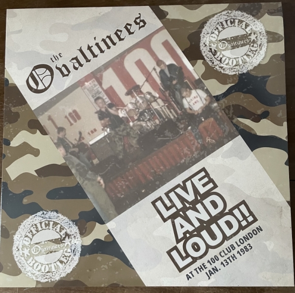 Ovaltinees - Live & loud 83 - LP Ovaltinees - Live & loud 83 - LP