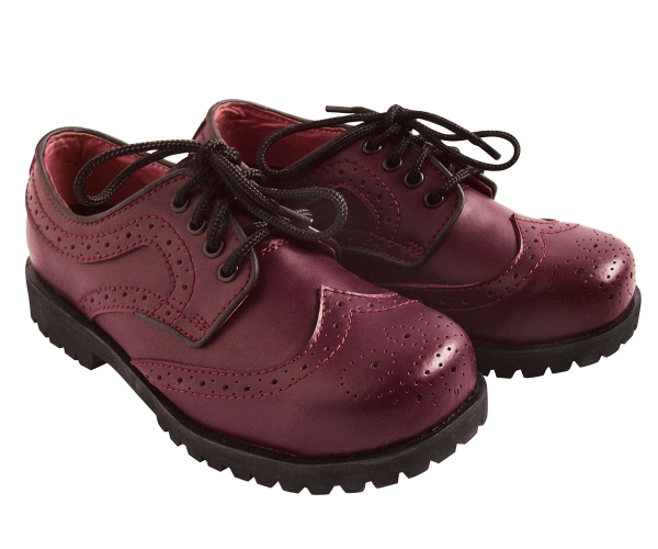 Schuhe - 3 Loch - Budapester Style - bordo Schuhe - 3 Loch - Budapester Style - bordo