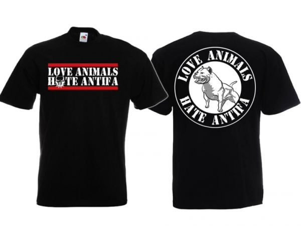 T-Hemd - Love Animals 2 - schwarz T-Hemd - Love Animals 2 - schwarz