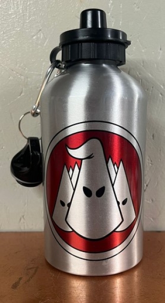 Trinkflasche - KKK - silber - 80 mm - Aluminium - 600 ml Trinkflasche - KKK - silber - 80 mm - Aluminium - 600 ml