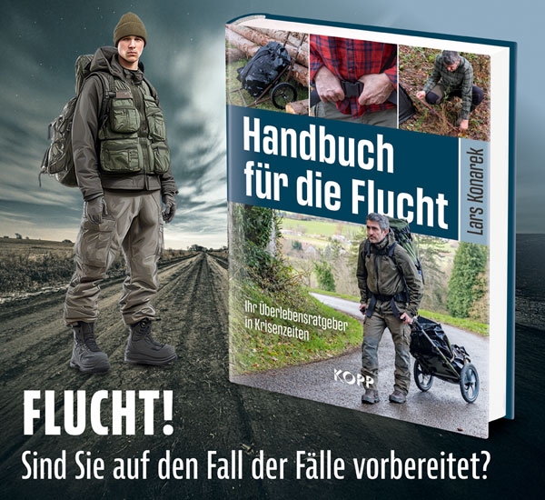 Buch - Handbuch für die Flucht Buch - Handbuch für die Flucht