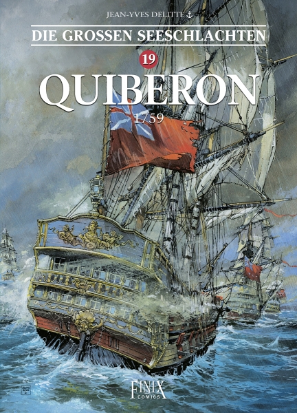 Hardcover Comic - Seeschlachten 19 - Quiberon· 1759