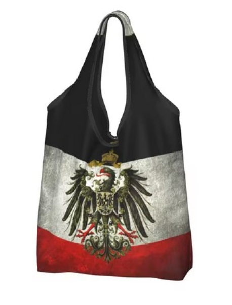 Polyester Beutel - Reichsadler - schwarz weiß rot - vintage+++Einzelstück+++ Polyester Beutel - Reichsadler - schwarz weiß rot - vintage+++Einzelstück+++