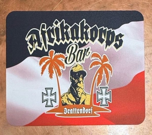 Mausunterlage / Mousepad / Mauspad - Afrikakorps Bar Brattendorf Mausunterlage / Mousepad / Mauspad - Afrikakorps Bar Brattendorf