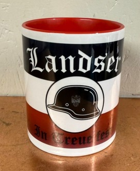 Tasse - rot - Landser - Eine deustche Legende Tasse - rot - Landser - Eine deustche Legende
