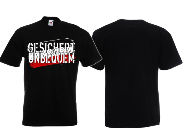 T-Hemd - Gesichert Unbequem