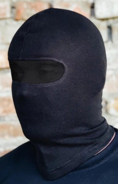 PG Wear - Sturmhaube mit Netz - Schwarz