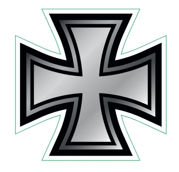 PVC Aufkleber - Eisernes Kreuz