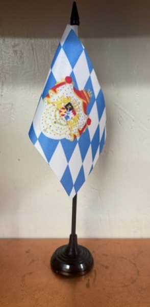 Tischfahne - Königreich Bayern Tischfahne - Königreich Bayern