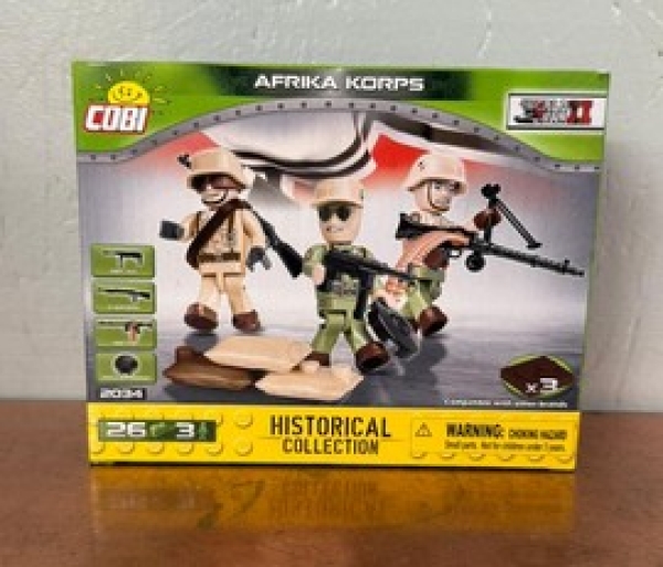 Bausatz - Deutsche Soldaten - Afrika Korps - Serie 1 +++NUR WENIGE DA+++ - 2034 -