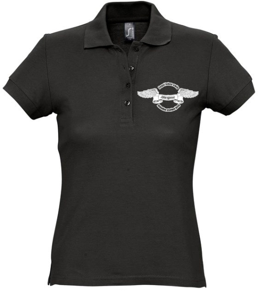 Frauen Polo - Sleipnir - Engel leben ewig - Rebellen sterben jung