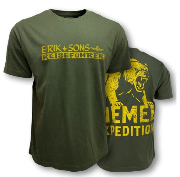 Erik & Sons - T-Shirt - MEMEL - oliv Erik & Sons - T-Shirt - MEMEL - oliv