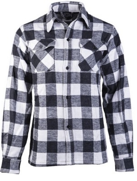 Hemd - Holzfäller - schwarz/weiß