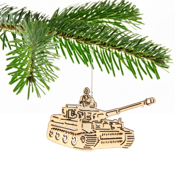 Julfest - Weihnachtsbaumschmuck - Tiger Panzer - 5er Pack Julfest - Weihnachtsbaumschmuck - Tiger Panzer - 5er Pack