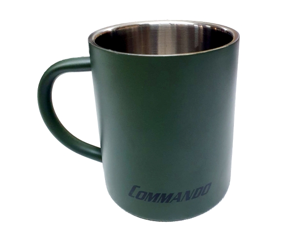 Thermo Outdoor Tasse - Edelstahl - oliv Thermo Outdoor Tasse - Edelstahl - oliv