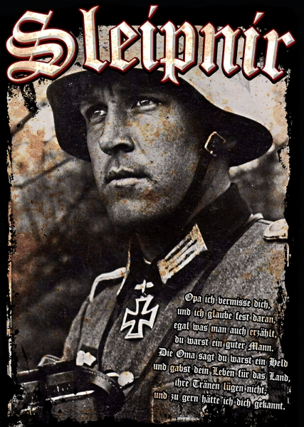 Poster - Kunstdruck - Sleipnir - Opa ich vermisse dich - 48x33cm Poster - Kunstdruck - Sleipnir - Opa ich vermisse dich - 48x33cm