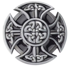 Gürtelschnalle - keltisches Kreuz AEP - Motiv 2