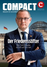 COMPACT 12/2025: Der Friedensstifter. Wie Tino Chrupalla die AfD auf Kurs hält COMPACT 12/2025: Der Friedensstifter. Wie Tino Chrupalla die AfD auf Kurs hält