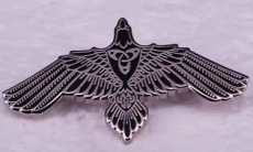 Pin - Germanischer Rabe