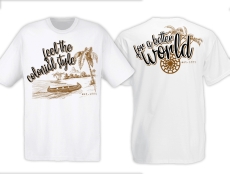 T-Hemd - feel the colonial style - weiß T-Hemd - feel the colonial style - weiß