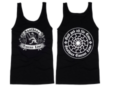 Muskelshirt/Tank Top - Eiserner Löwe - Gold gab ich für Eisen - schwarz