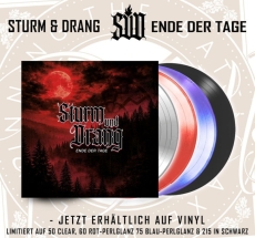 Sturm und Drang – Ende der Tage (30 Jahre) - LP Sturm und Drang – Ende der Tage (30 Jahre) - LP