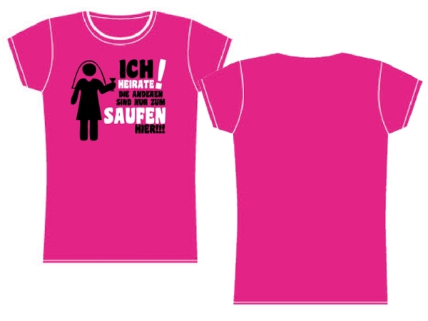 T-Hemd - &quote;Hochzeit&quote;