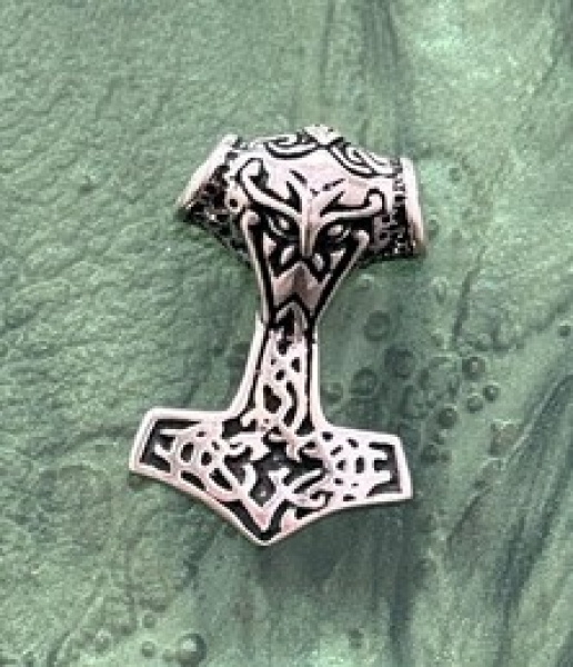 Silber Kettenanhänger - Thors Hammer - 925 Silber Silber Kettenanhänger - Thors Hammer - 925 Silber